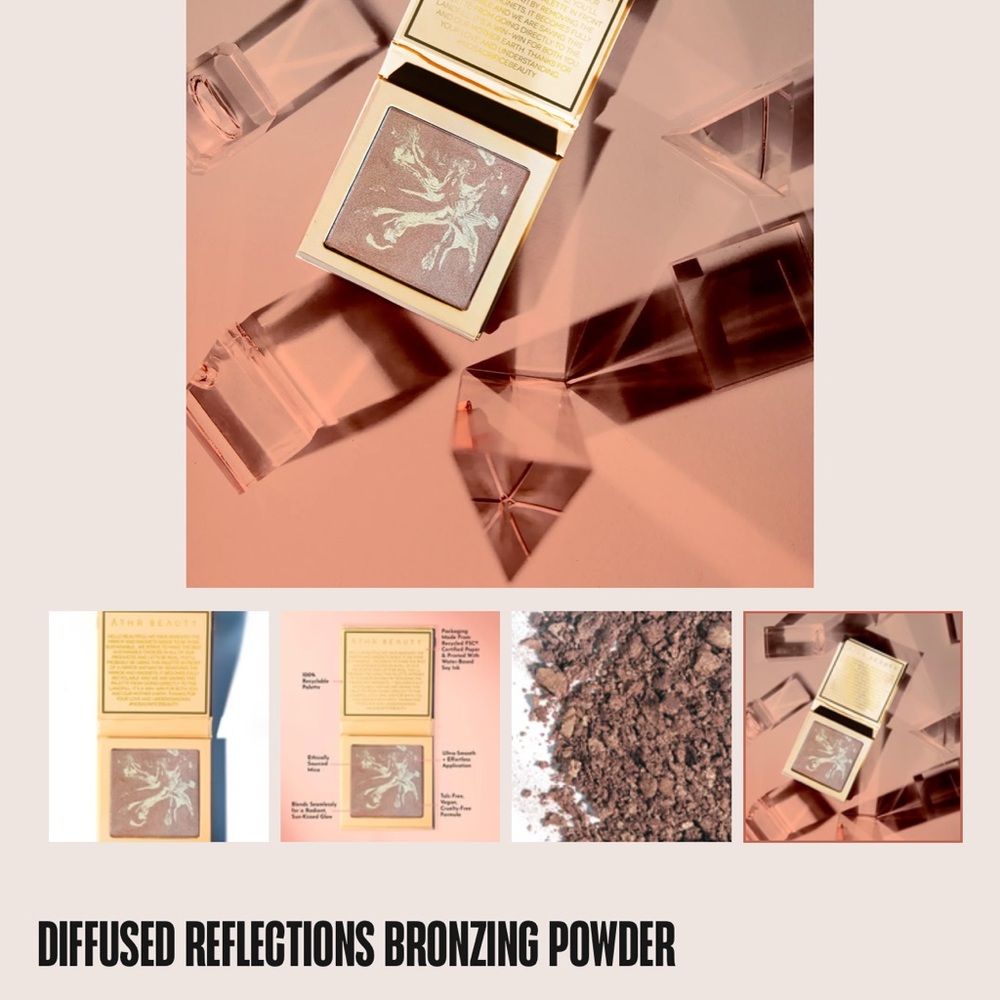 Anthr Beauty Brown Bronzer & Contour for a Natural Radiance